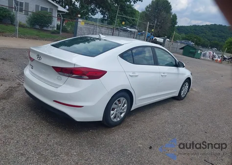 2017 Hyundai Elantra Se from USA, damaged, VIN 5NPD74LF6HH164114